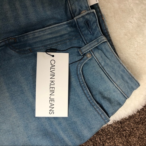 NWT❗️Calvin Klein❗️Denim Mini Skirt - Picture 6 of 6